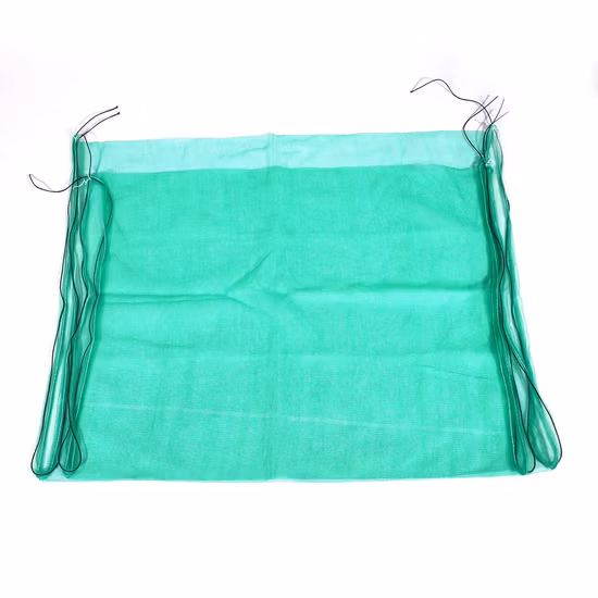 PE Date Palm Mesh Net Bag with Drawstrings Two Open Sides for Middle East Market Made in China